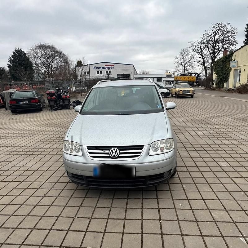 Gebraucht VW Touran 115 PS (84 kW) 2003 Silber Van / Kleinbus