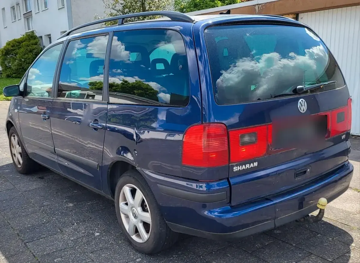 Gebraucht VW Sharan Highline 204 PS (150 kW) 2002 Blau Van / Kleinbus