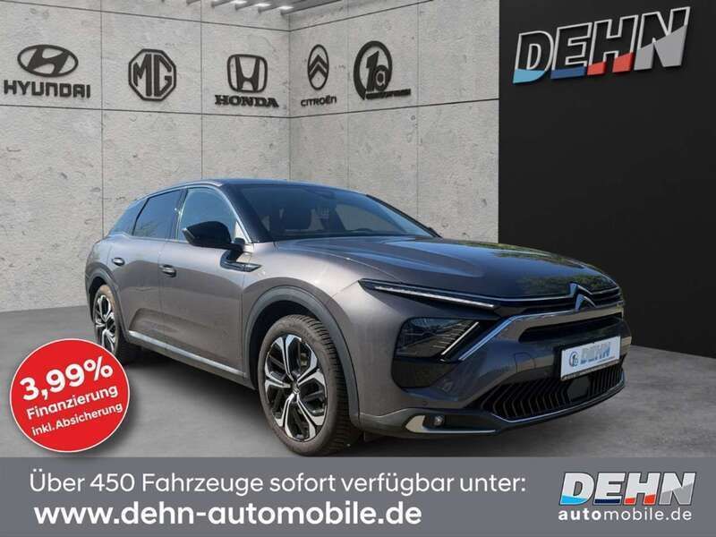 Platinium grau metallic Gebraucht 2022 Citroën C5 X Shine Limousine | 26.470 € (Fairer Preis) - Bild 1/4