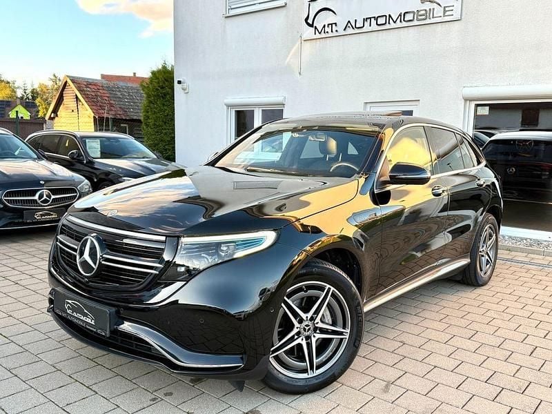 Schwarz Gebraucht 2021 Mercedes EQC400 AMG SUV | 33.990 € (Superpreis) - Bild 1/4