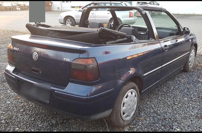 Gebraucht VW Golf Cabriolet 90 PS (66 kW) 1997 Blau Cabrio