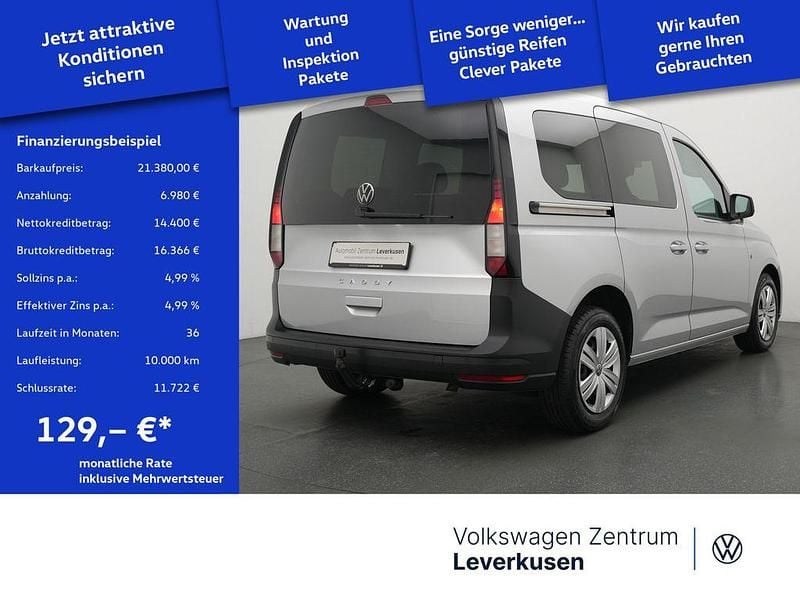 Second-hand VW Caddy 122 CP (89 kW) 2023 Argintiu Monovolum