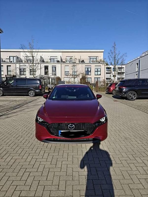 Gebraucht Mazda 3 Selection 186 PS (136 kW) 2023 Rot Kleinwagen