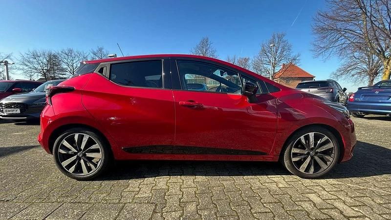 Gebraucht Nissan Micra 360º 90 PS (66 kW) 2019 Rot Kleinwagen