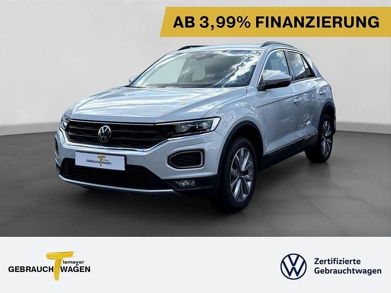 Silber Gebraucht 2021 VW T-Roc Style SUV | 20.780 € (Guter Preis) - Bild 1/4