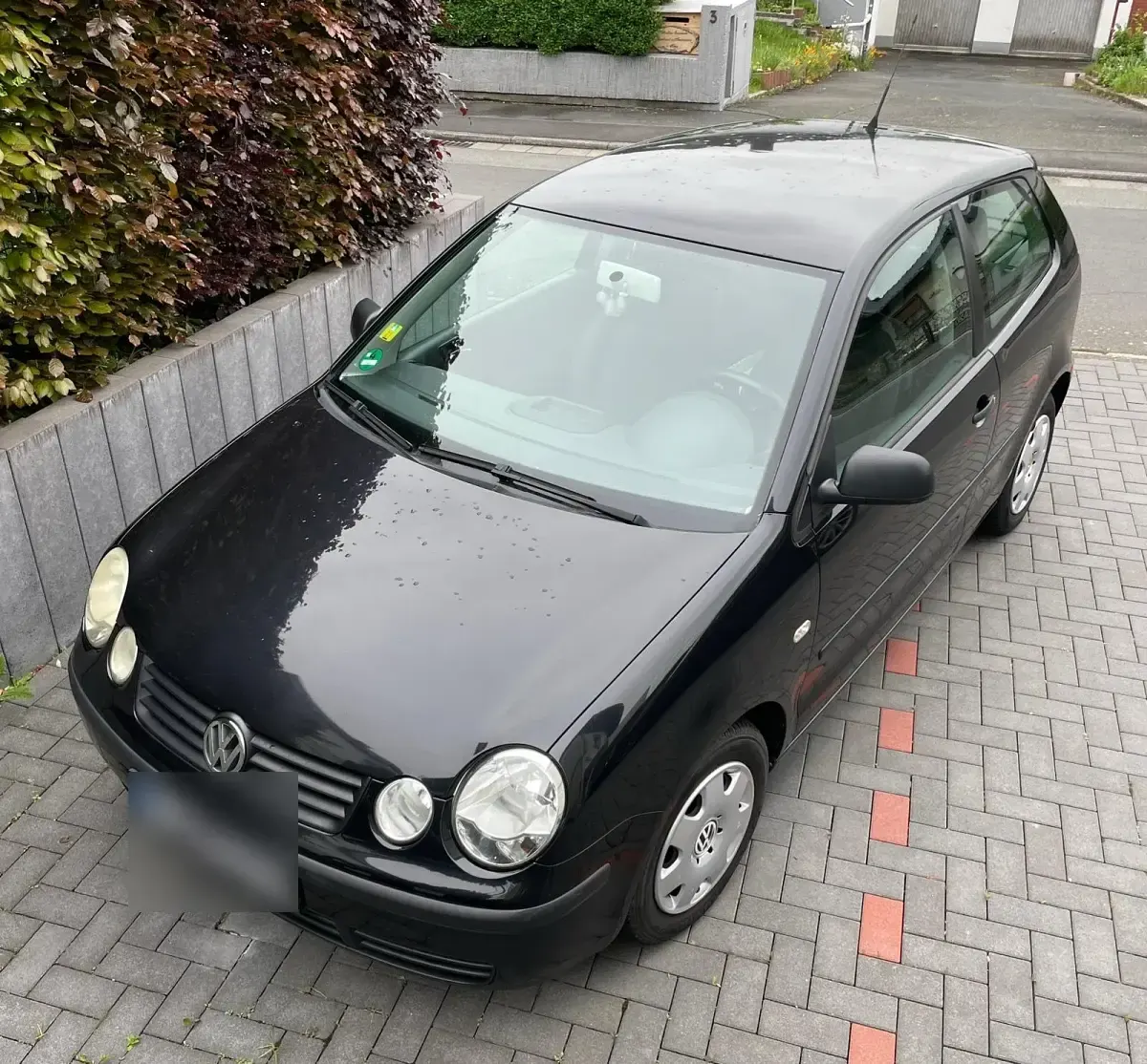 Gebraucht VW Polo 64 PS (47 kW) 2002 Schwarz Kleinwagen