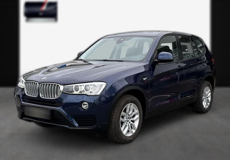 Blau metallic Gebraucht 2015 BMW X3 Sport Line SUV | 30.410 € - Bild 1/4
