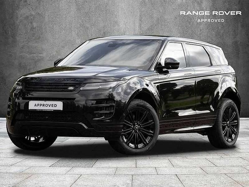 Santorini black Gebraucht 2025 Land Rover Range Rover evoque SE Dynamic | 72.924 € - Bild 1/4