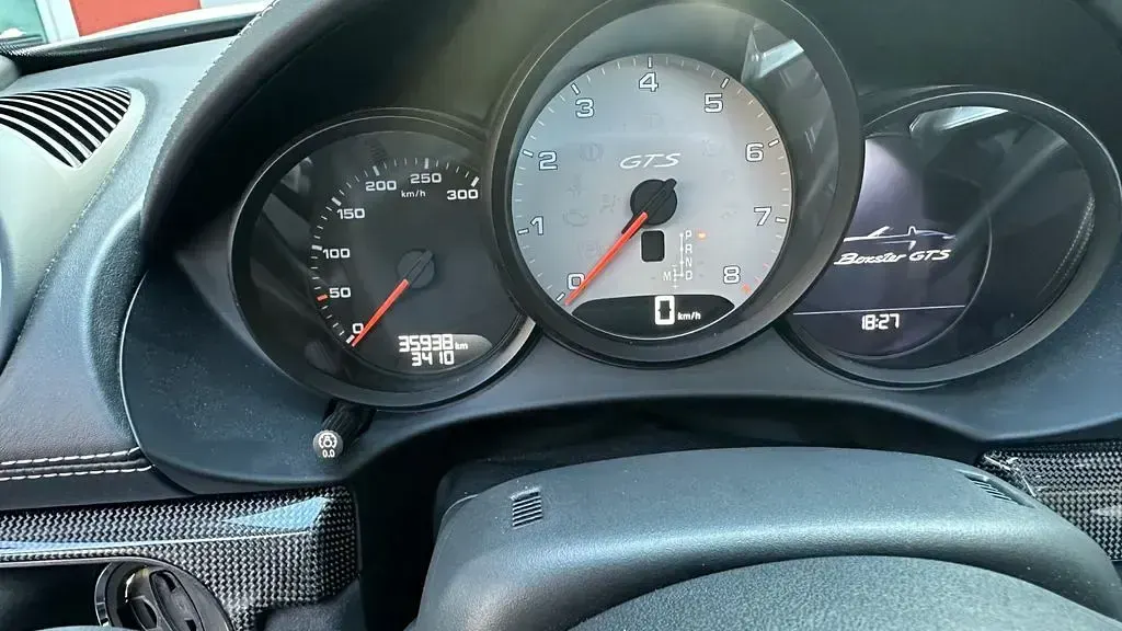 Gebraucht Porsche Boxster GTS 366 PS (269 kW) 2018 Silber Cabrio