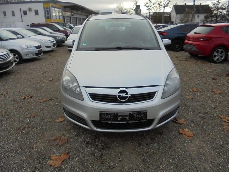 Gebraucht Opel Zafira Edition 105 PS (77 kW) 2006 Silber Van / Kleinbus