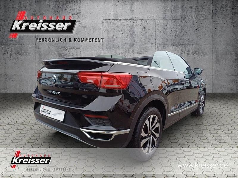 Gebraucht VW T-Roc Cabriolet Active 150 PS (110 kW) 2021 Schwarz Cabrio