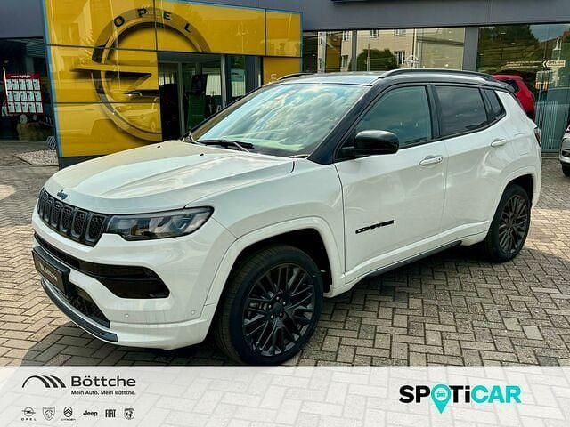 Weiss Gebraucht 2022 Jeep Compass SUV | 24.880 € (Superpreis) - Bild 1/2