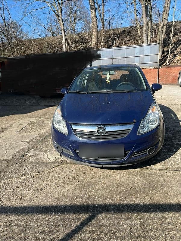 Gebraucht Opel Corsa 60 PS (44 kW) 2009 Blau Kleinwagen