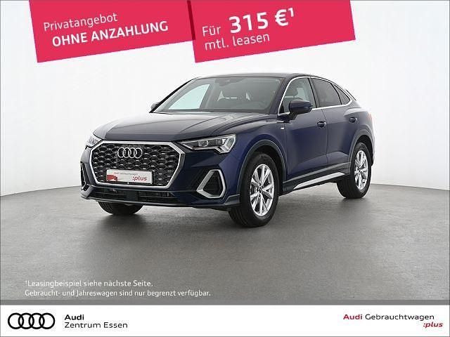 Blau Gebraucht 2025 Audi Q3 Sportback S-Line SUV | 42.330 € (Fairer Preis) - Bild 1/3