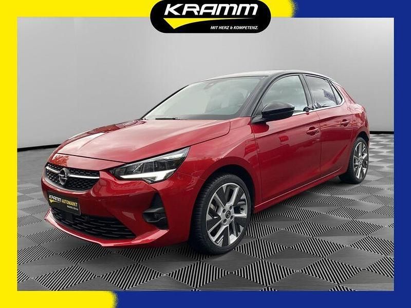 Rot Gebraucht 2022 Opel Corsa-e Ultimate Kleinwagen | 16.490 € (Fairer Preis) - Bild 1/4