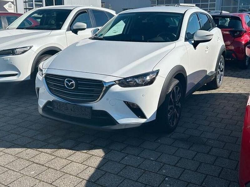 Gebraucht Mazda CX-3 Ad'Vantage 121 PS (88 kW) 2022 Weiß SUV