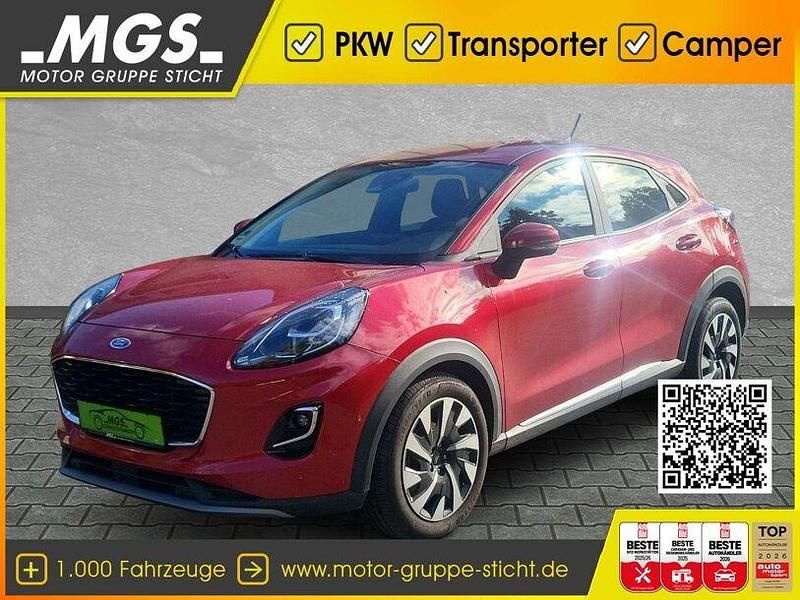 Gebraucht Ford Puma Titanium 125 PS (91 kW) 2022 Fantastic red metallic SUV