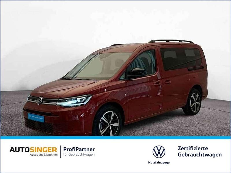 Fortanarot metallic Gebraucht 2024 VW Caddy Maxi Life Life Van / Kleinbus | 37.460 € (Guter Preis) - Bild 1/3