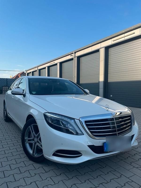 Weiß Gebraucht 2014 Mercedes S400 Limousine | 27.489 € (Guter Preis) - Bild 1/4