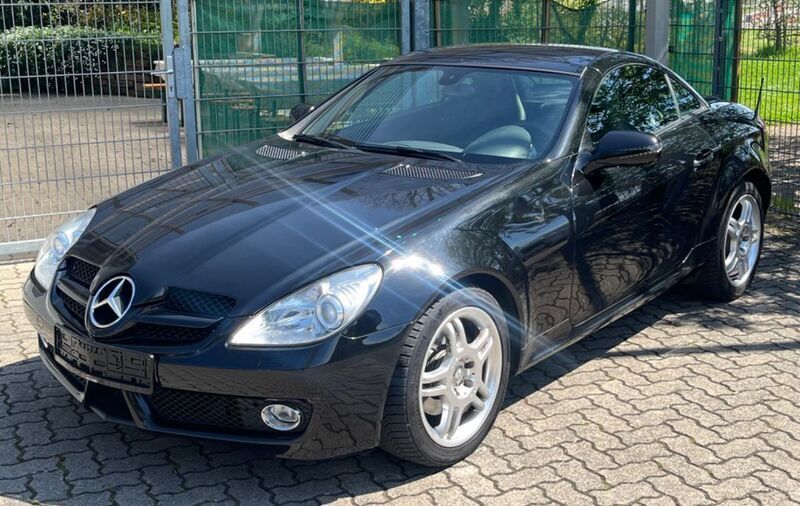 Schwarz Gebraucht 2008 Mercedes SLK280 Sport Cabrio | 9.311 € (Fairer Preis) - Bild 1/4
