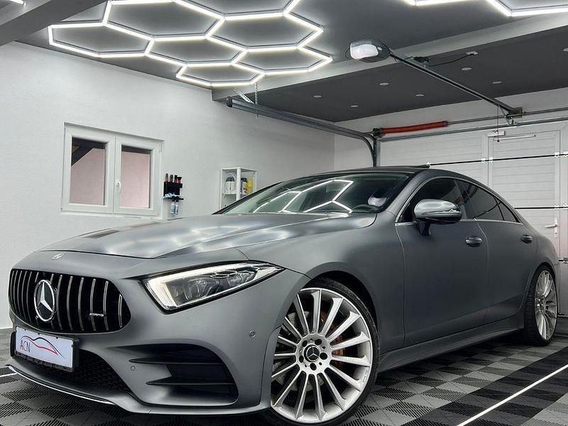 Grau Gebraucht 2019 Mercedes CLS350 AMG Limousine | 43.450 € (Etwas zu teuer) - Bild 1/4