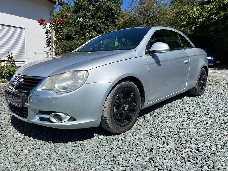 Silber Gebraucht 2008 VW Eos Edition Cabrio | 3.150 € (Superpreis) - Bild 1/4