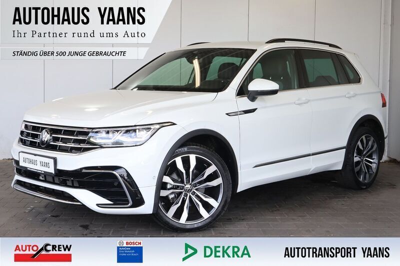 Weiß Gebraucht 2024 VW Tiguan R-line SUV | 38.489 € (Guter Preis) - Bild 1/4