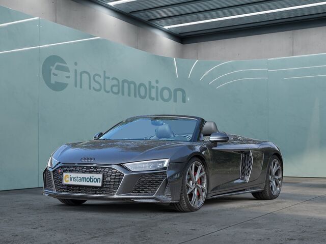 Grau Gebraucht 2021 Audi R8 Spyder Ambiente Cabrio | 169.934 € - Bild 1/2
