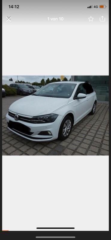 Weiß Gebraucht 2018 VW Polo Limousine | 15.000 € - Bild 1/4