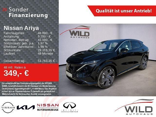 Schwarz Neu 2025 Nissan Ariya 360º SUV | 52.890 € (Teuer) - Bild 1/4