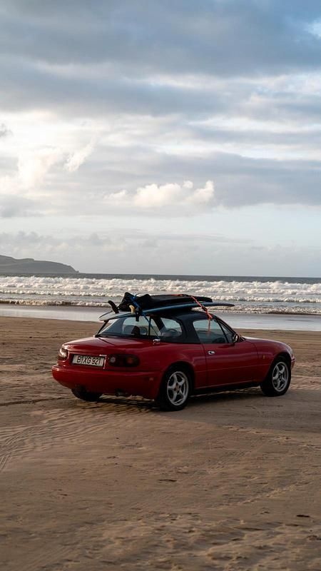 Rot Gebraucht 1991 Mazda MX5 Cabrio | 7.200 € - Bild 1/4