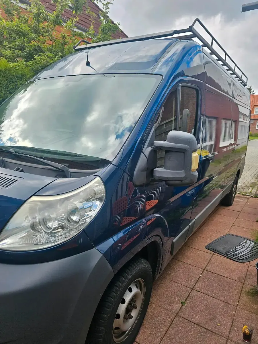 Gebraucht Citroën Jumper 131 PS (96 kW) 2013 Blau Van / Kleinbus