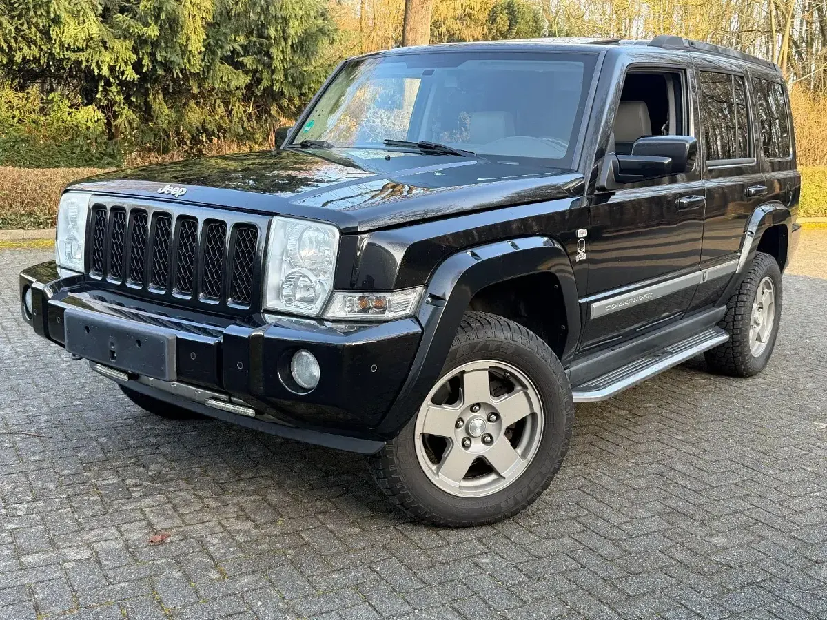 Used Jeep Commander Overland 218 HP (160 kW) 2007 Black SUV