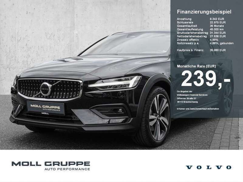 Black solid ´stone´ / solid Gebraucht 2023 Volvo V60 CC Plus Kombi | 35.980 € (Superpreis) - Bild 1/4