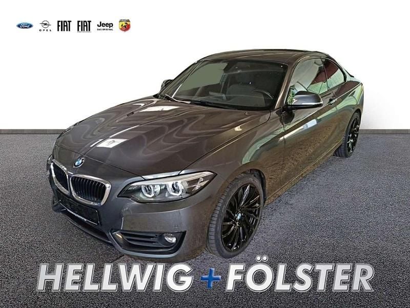 Gebraucht BMW 218 Advantage 150 PS (110 kW) 2020 Mineralgrau metallic Coupé