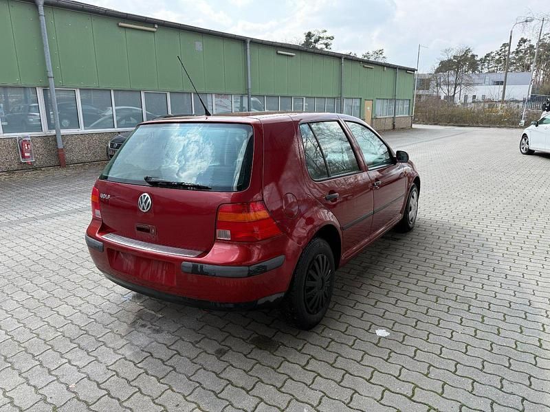 Gebraucht VW Golf IV 74 PS (54 kW) 1998 Rot Kleinwagen
