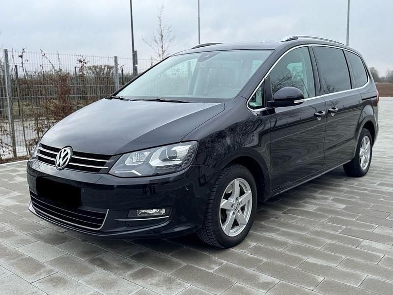 Gebraucht VW Sharan Exclusive 177 PS (130 kW) 2013 Schwarz Van / Kleinbus