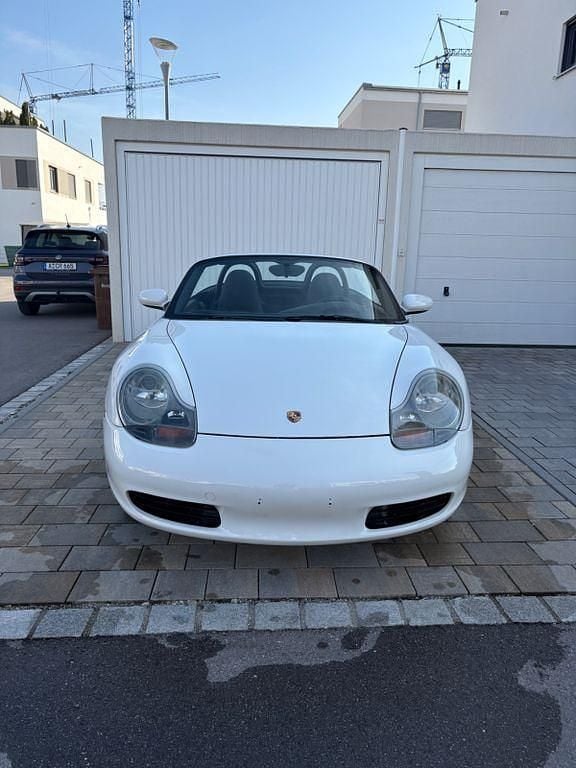 Gebraucht Porsche Boxster 220 PS (161 kW) 2002 Weiß Cabrio