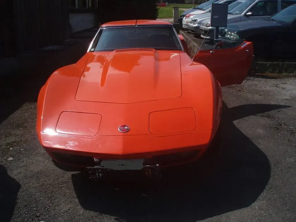 Gebraucht Corvette C3 200 PS (147 kW) 1976 Orange Coupé
