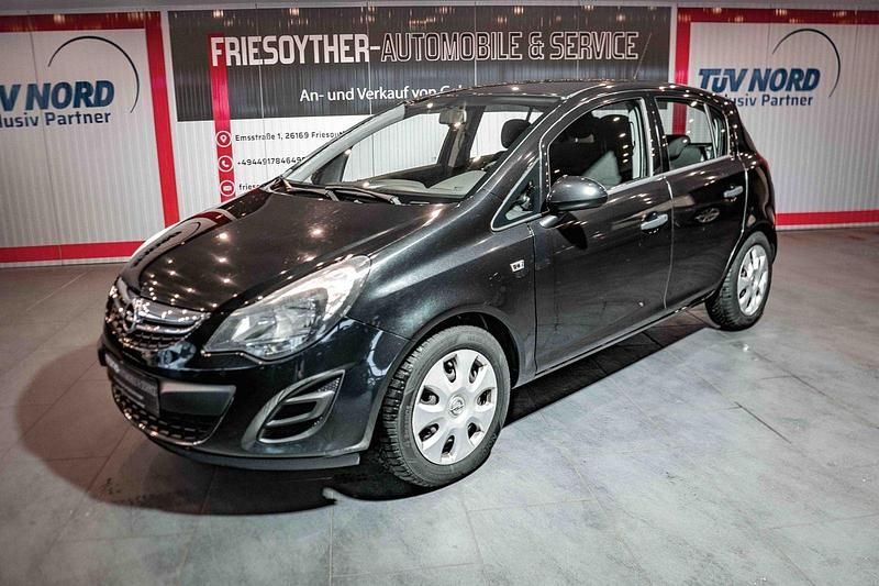 Gebraucht Opel Corsa Selection 101 PS (74 kW) 2014 Schwarz Kleinwagen