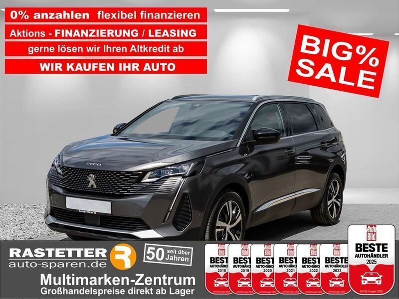 Platinium grau Gebraucht 2024 Peugeot 5008 GTi Van / Kleinbus | 29.570 € (Superpreis) - Bild 1/4