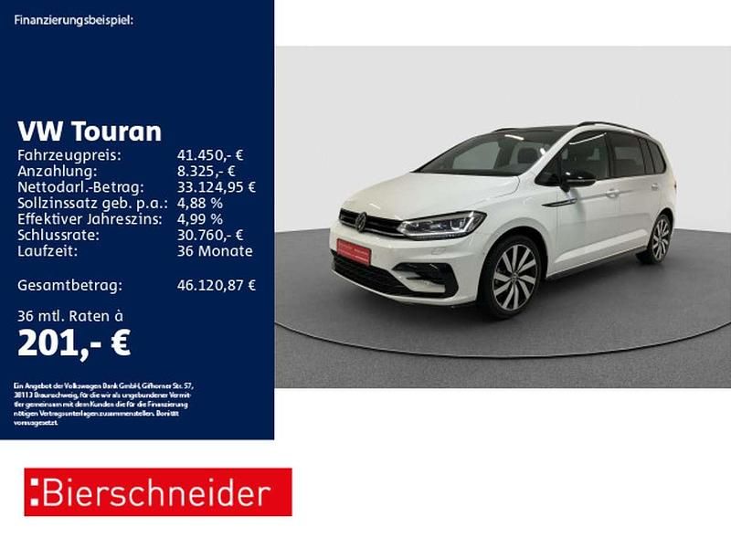 Weiss Gebraucht 2024 VW Touran R-line Van / Kleinbus | 41.450 € (Teuer) - Bild 1/3