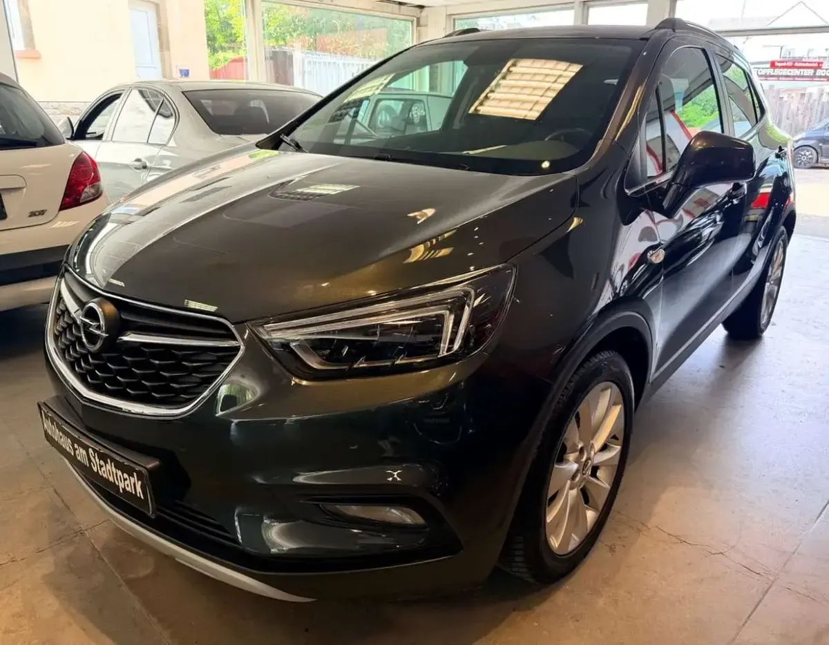 Gebraucht Opel Mokka X Innovation 140 PS (102 kW) 2017 Graphitgrau/son of a gun grey SUV