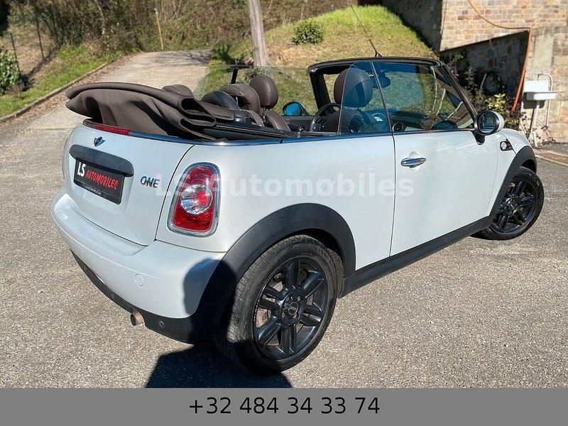 Gebraucht Mini One Cabriolet 98 PS (72 kW) 2013 Weiß Cabrio