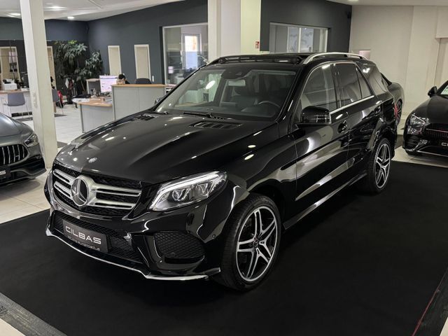 Obsidianschwarz metalliclack Gebraucht 2017 Mercedes GLE350 AMG line SUV | 41.500 € (Fairer Preis) - Bild 1/4