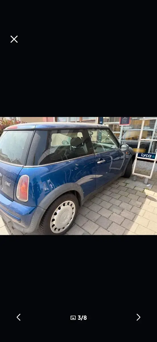 Usata Mini ONE 90 CV (66 kW) 2001 Blu Utilitaria