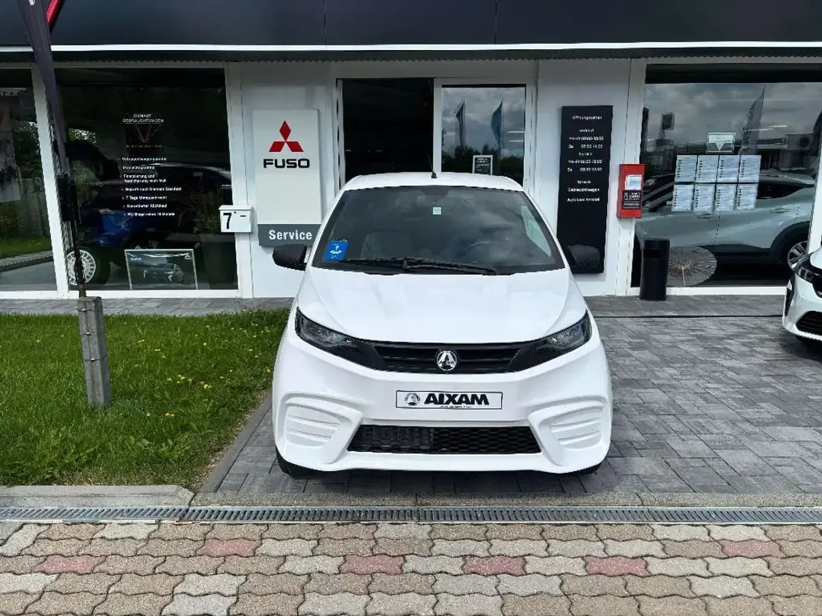 Neu Aixam City Pack 2025 Weiß Limousine