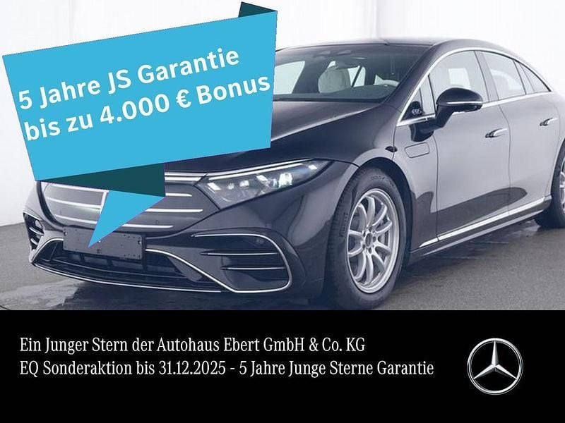 Schwarz Gebraucht 2024 Mercedes EQS450+ AMG Limousine | 87.550 € - Bild 1/4