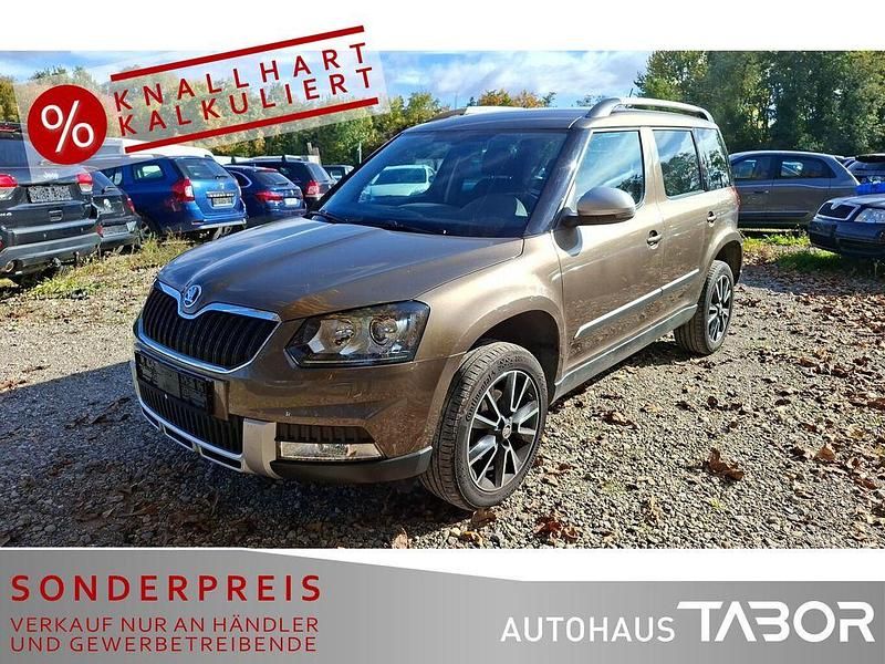 Matobraun metallic Gebraucht 2016 Skoda Yeti Ambition SUV | 9.585 € (Fairer Preis) - Bild 1/4