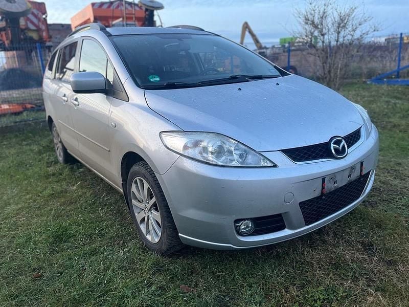 Silber Gebraucht 2006 Mazda 5 Exclusive Van / Kleinbus | 790 € (Superpreis) - Bild 1/4
